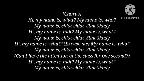 my name is lyrics|my name is sample.